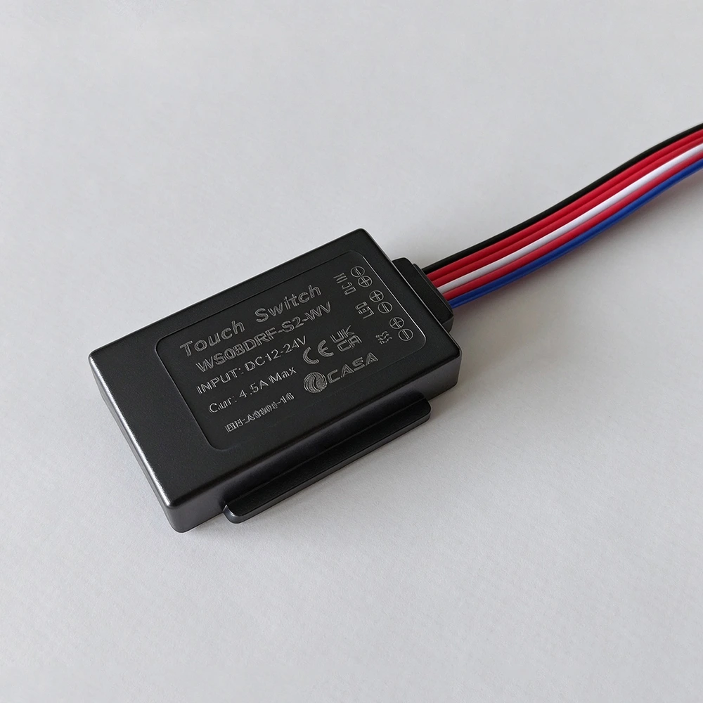 WS08DRF-S2 Mirror Infrared Hand Sweep Switch with Single-Color Stepless Dimming & Sync Anti-Fog WS08DRF-S2-WV 5