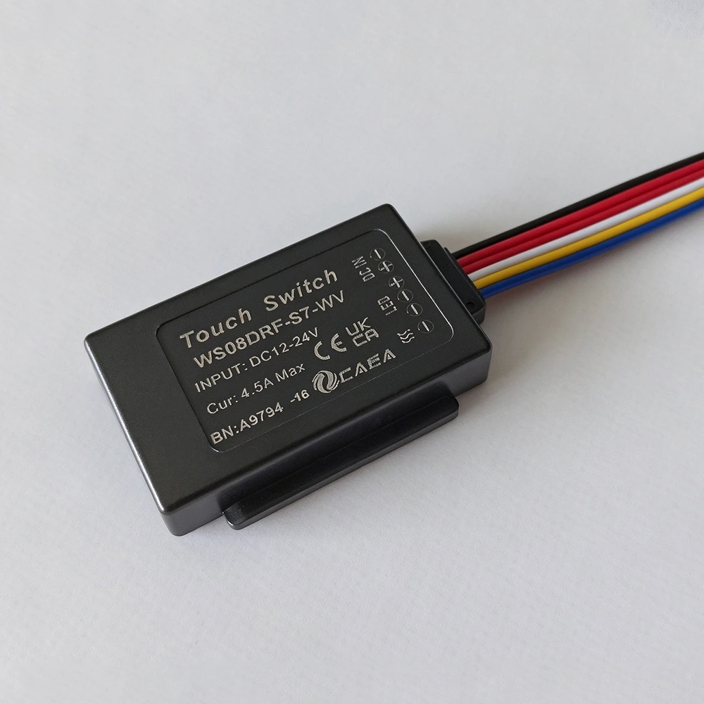 WS08DRF-S2 Mirror Infrared Hand Sweep Switch with 3 Color Temp Stepless Dimming & Sync Anti-Fog WS08DRF-S7-WV 4